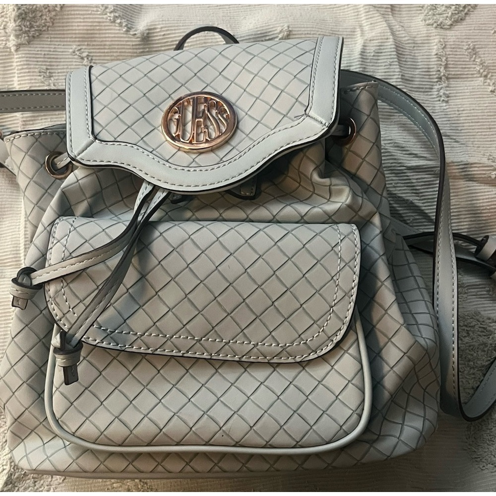 Guess Blue Bag‎ Backpack Wilderson Woven